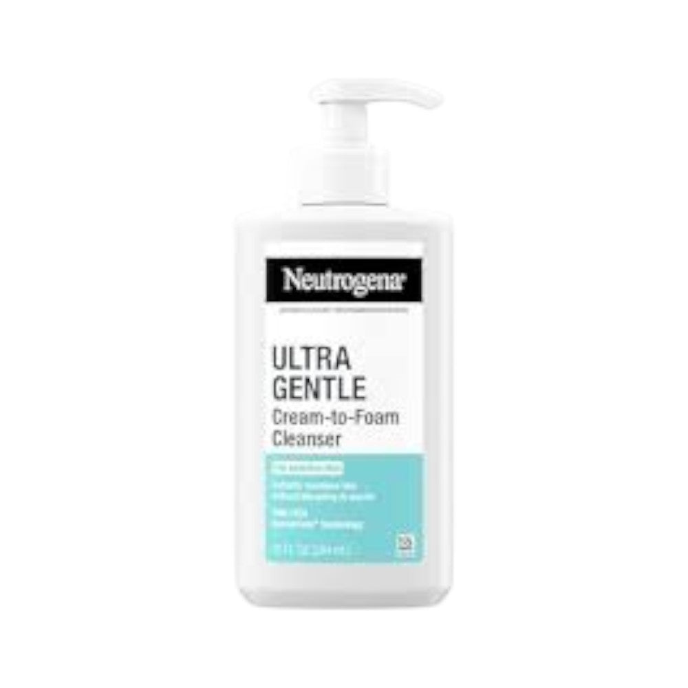 NEUTROGENA ULTRA GENTLE CREAM TO FOAM CLEANSER 354ML