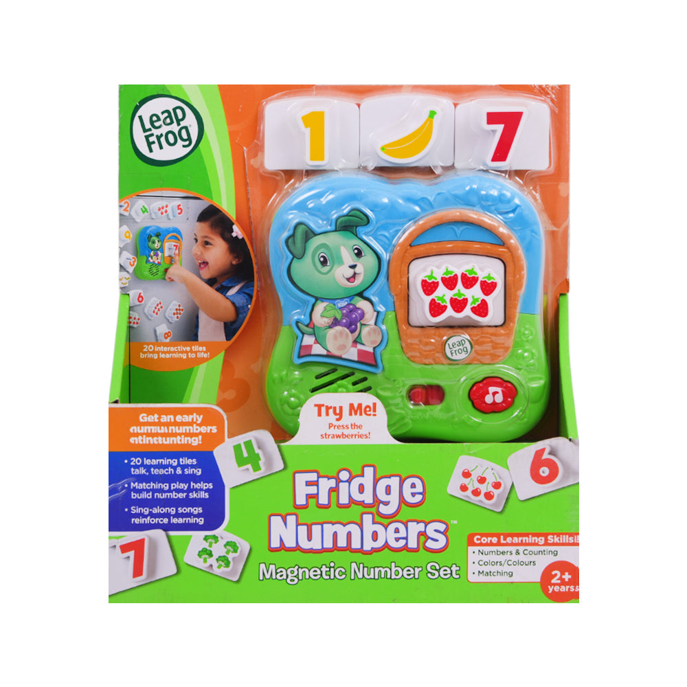 19314 LEAP FROG FRIDGE MAGNETIC NUMBER (2+ YEAR) A.I
