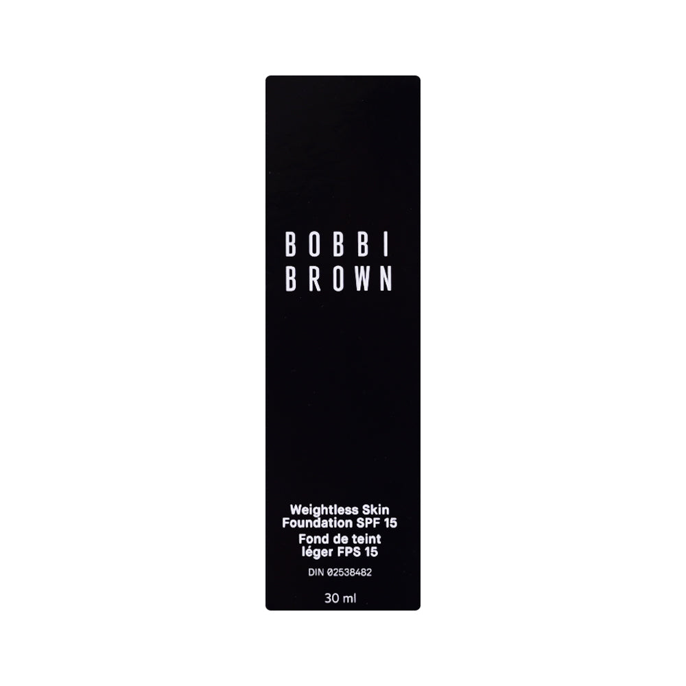 BOBBI BROWN WEIGHTLESS FOUNDATION C026 COOL IVORY SPF15 30ML