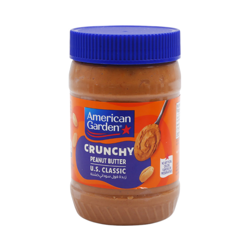 AMERICAN GARDEN PEANUT BUTTER CHUNKY 454 GM
