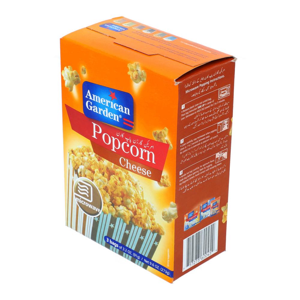 AMERICAN GARDEN POP CORN CHEESE 273 GM