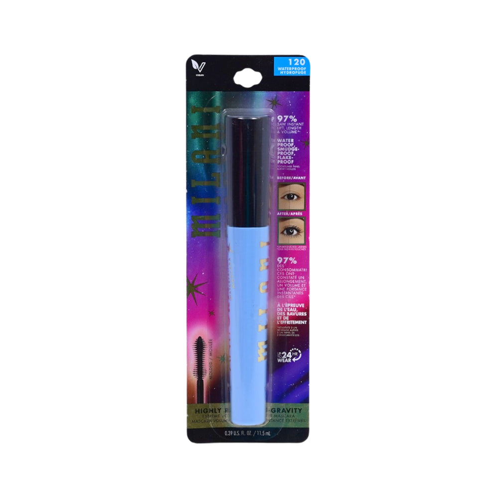MILANI HIGHLY RATED ANTI GRAVITY WP MASCARA 11.5ML