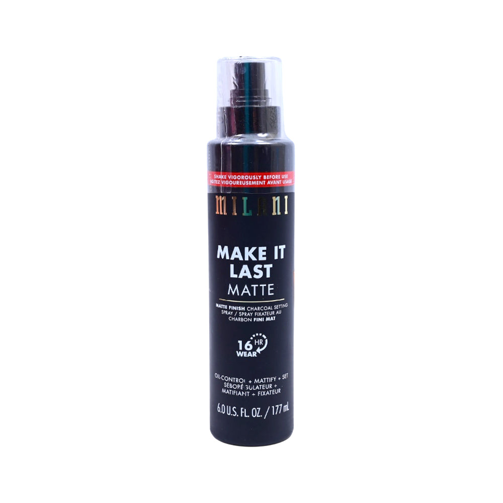 MILANI MAKE IT LAST MATTE FINISH CHARCOAL SETTING SPRAY 177M