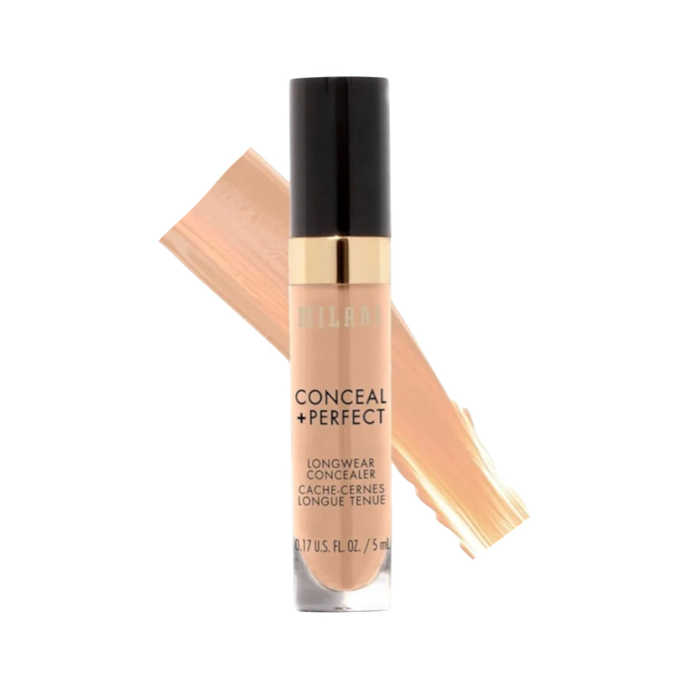 MILANI CONCEALER + PERFECT LONG WEAR 135 MEDIUM BEIGE 5 ML