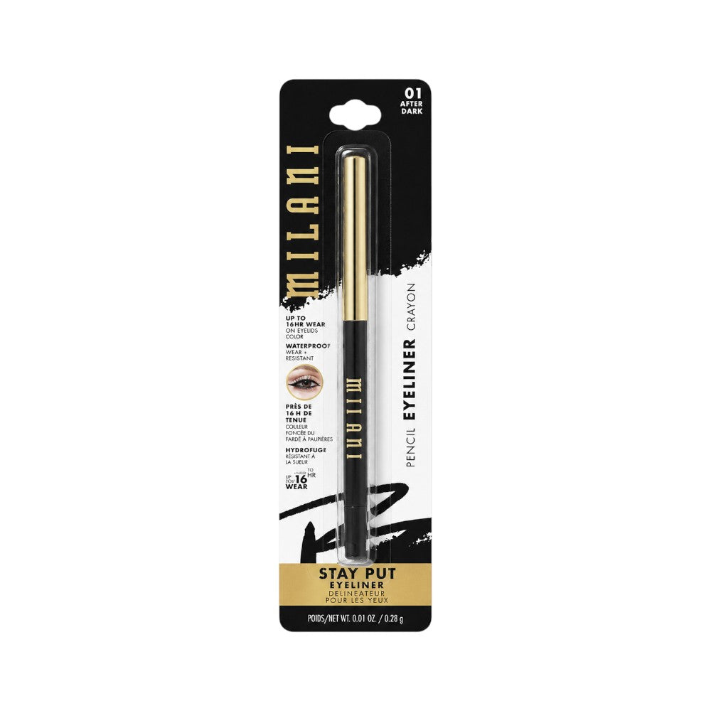 MILANI STAY PUT EYE LINER (01 AFTER DARK ) 0.28G