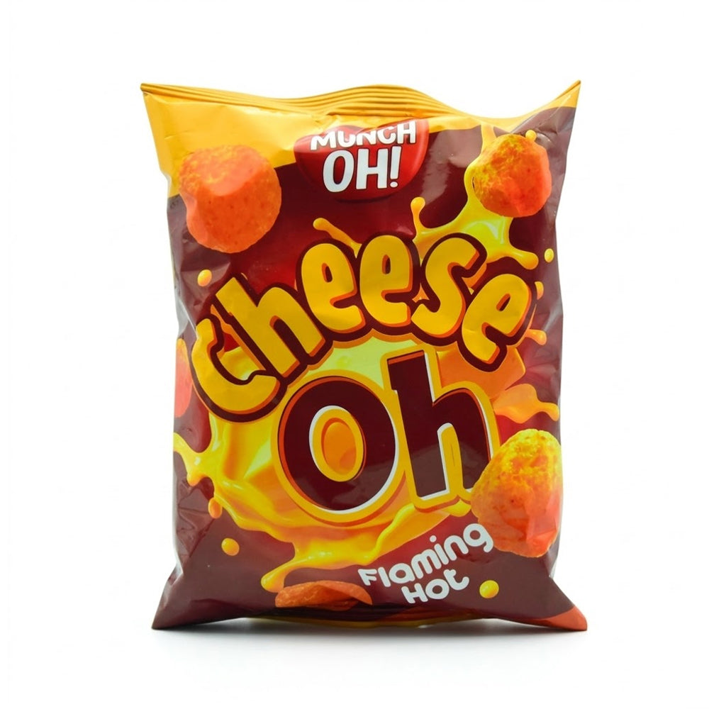 MUNCH OH CHEESE OH FLAMING HOT 65 GM