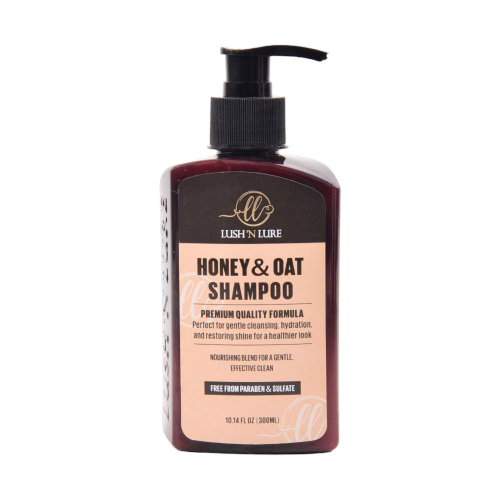LUSH N LURE HONEY & OAT SHAMPOO 300ML