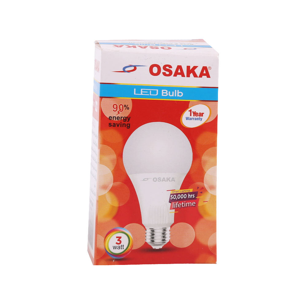 OSAKA 3 WATT DAY LIGHT LED BULB E27