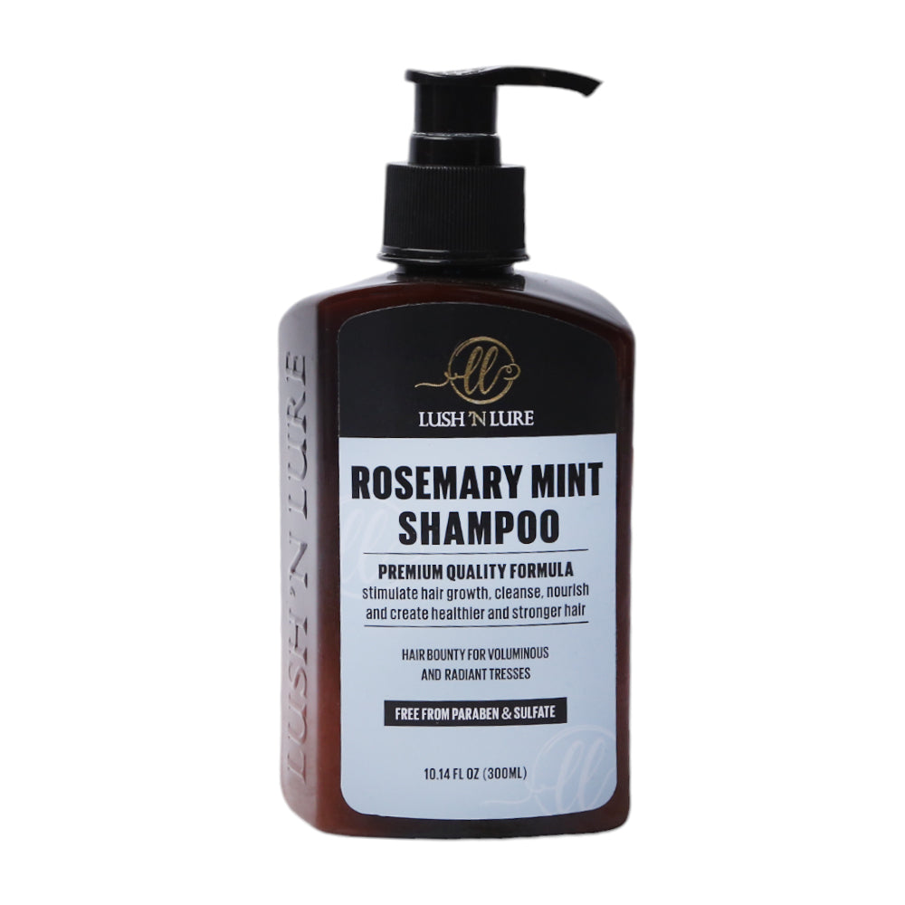 LUSH N LURE ROSEMARY & MINT SHAMPOO 300ML