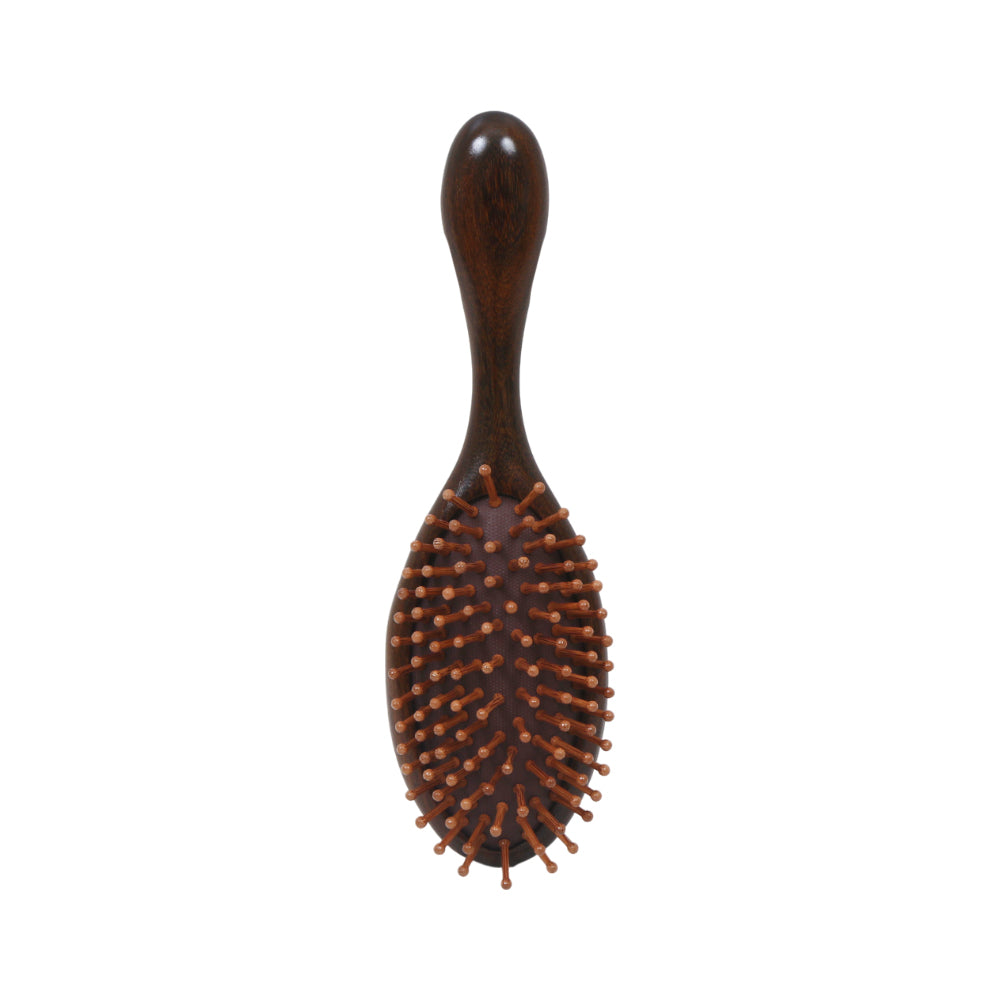 HAIR BRUSH WOODEN IR X4