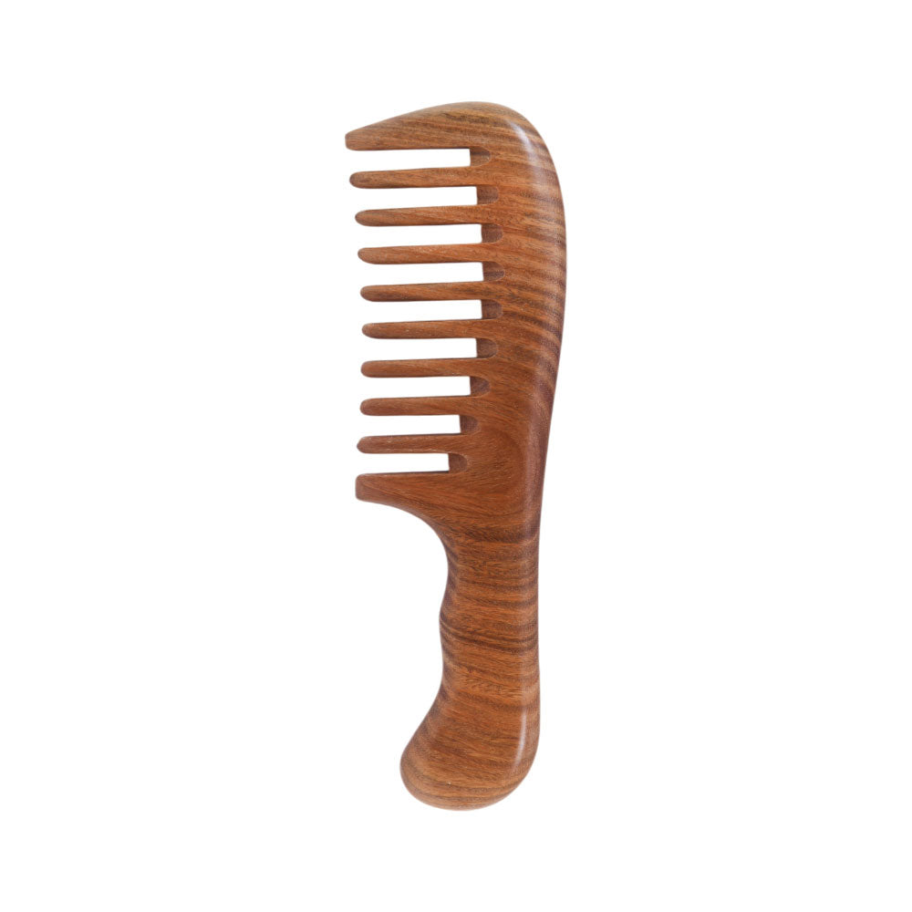 HAIR COMB WOODEN IR X8