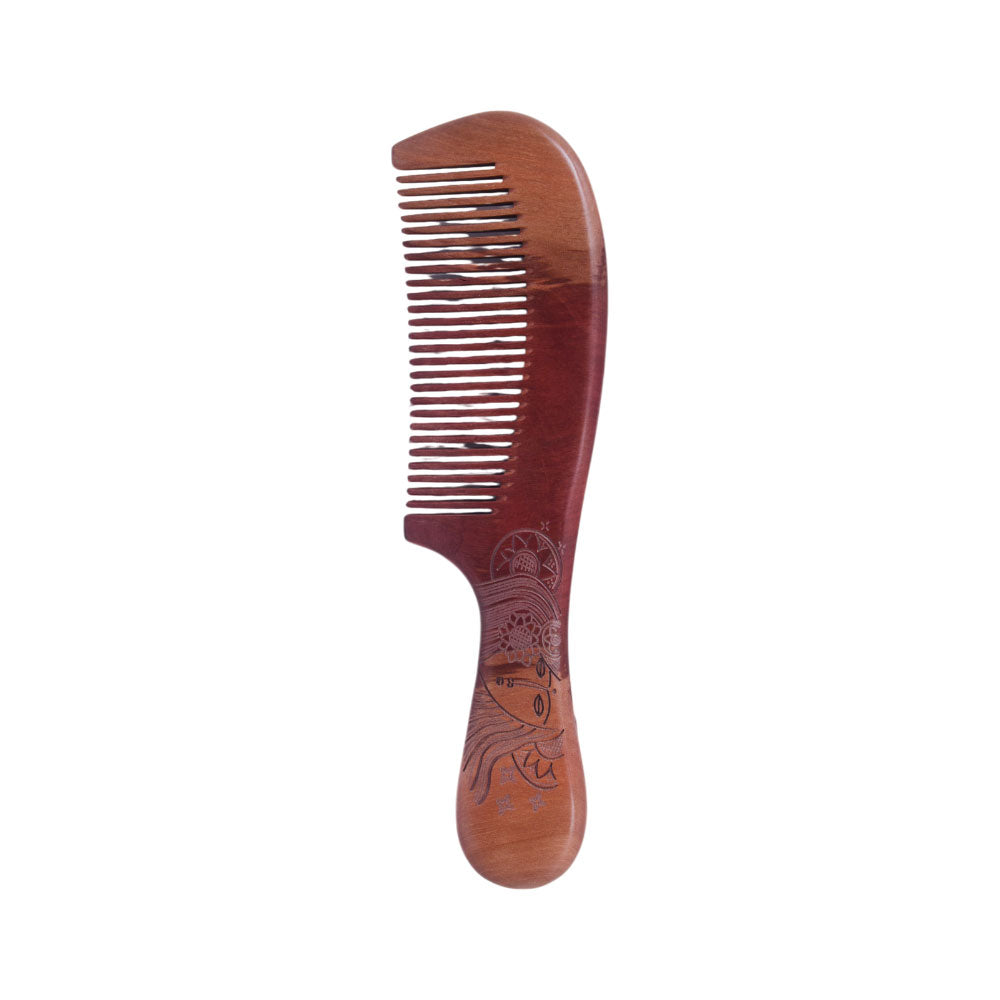 HAIR COMB WOODEN IR X12