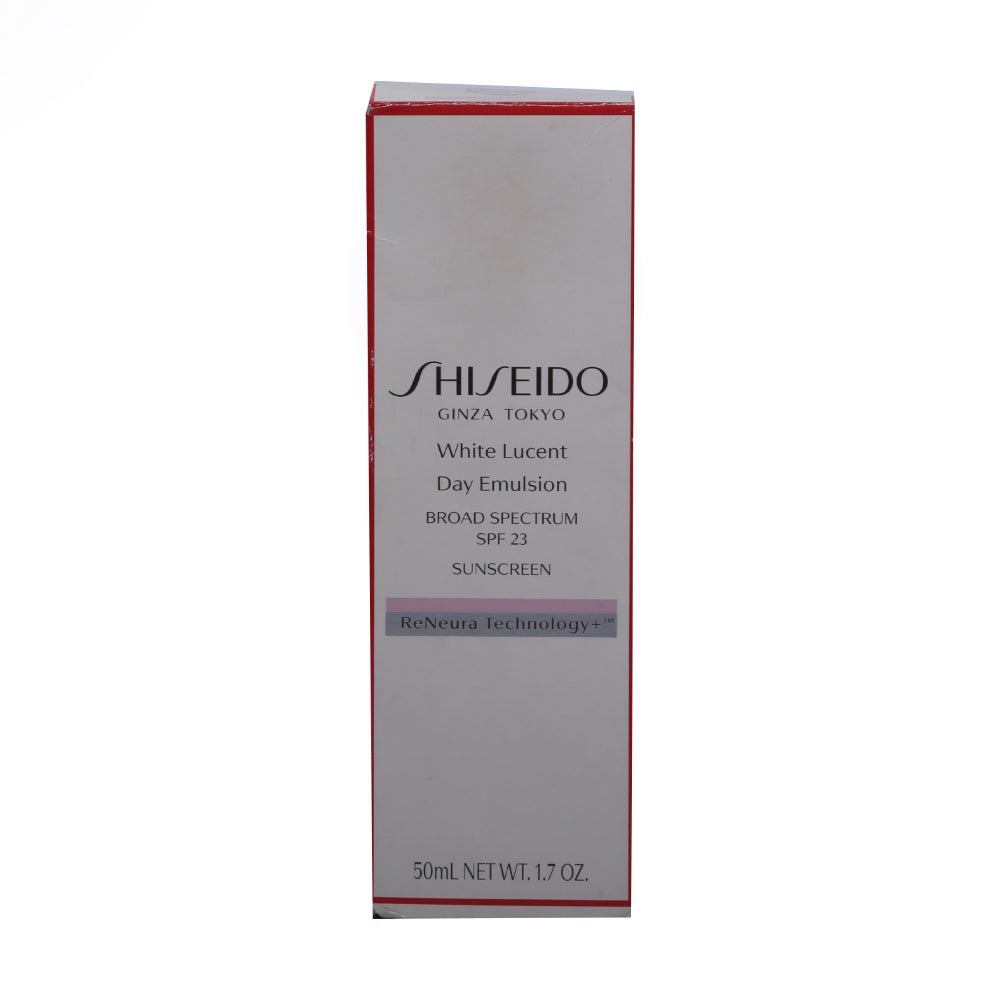 SHISEIDO EMULSION WHITE LUCENT DAY EMULSION BROAD SPECTRUM S