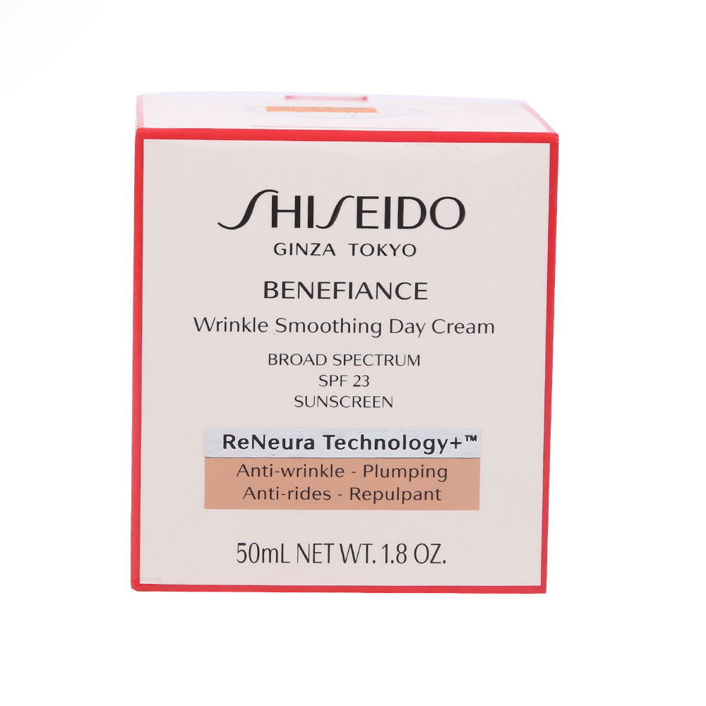 SHISEIDO BENEFIANCE ANTI WRINKLE SMOTHING DAY CREAM 50 ML