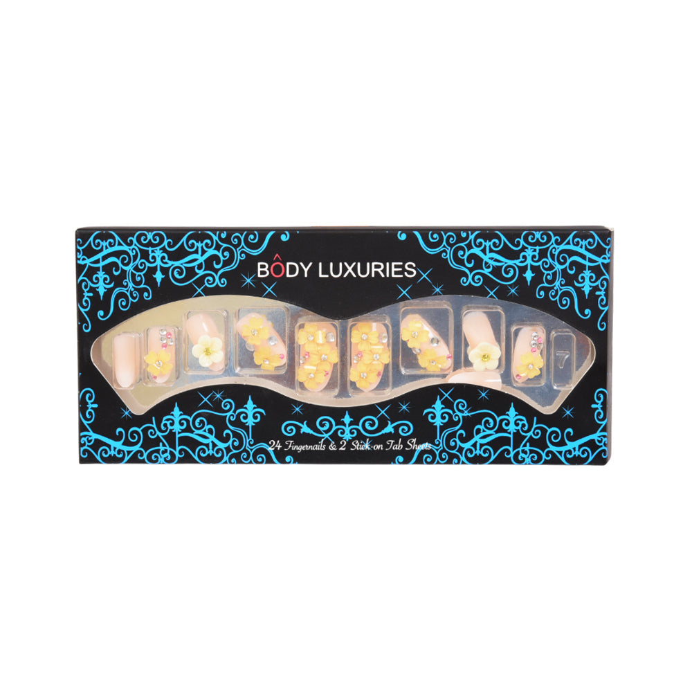 BODY LUXURIES FANCY NAIL 24PC PACK BN-303