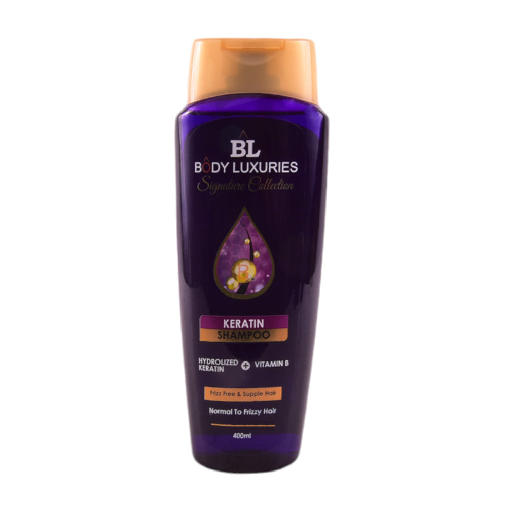 BODY LUXURIES HAIR SHAMPOO KERATIN 400ML