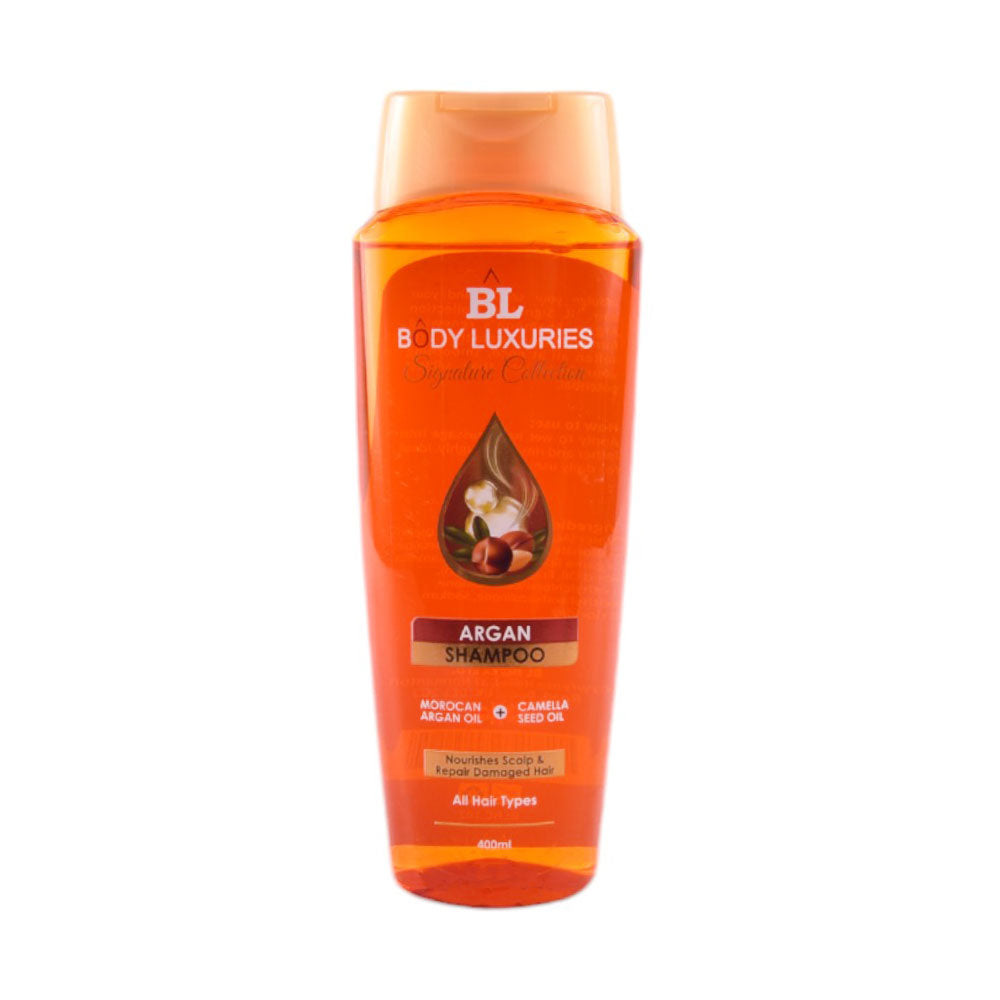BODY LUXURIES HAIR SHAMPOO ARGAN 400ML