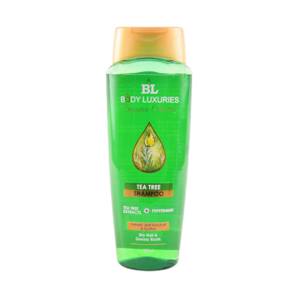 BODY LUXURIES HAIR SHAMPOO TEA TREE 400ML