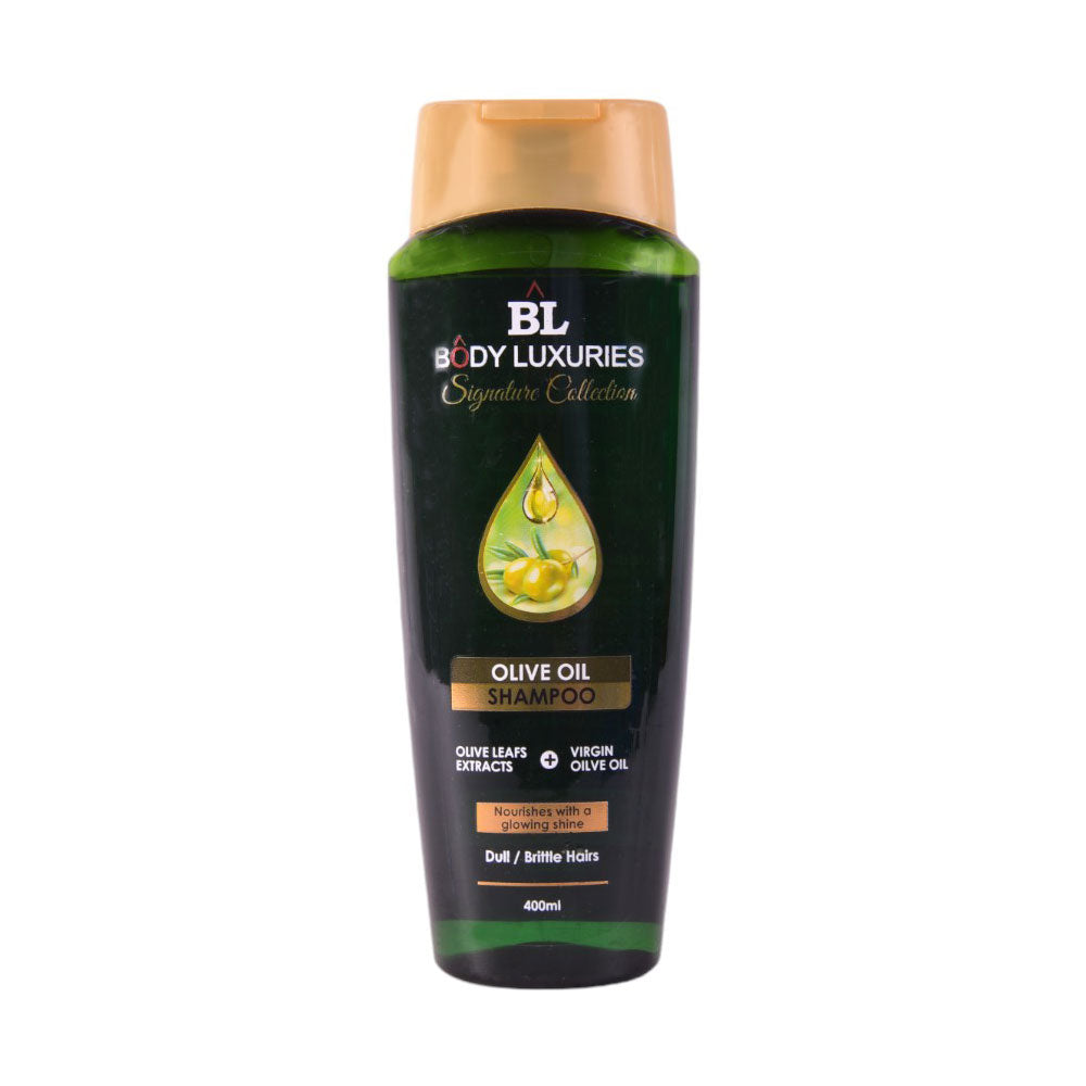 BODY LUXURIES HAIR SHAMPOO OLIVE OIL 400ML