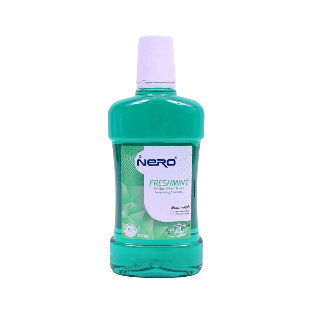 NERO MOUTHWASH FRESH MINT FOR CLEAN & FRESH BREATH LONG-LAST
