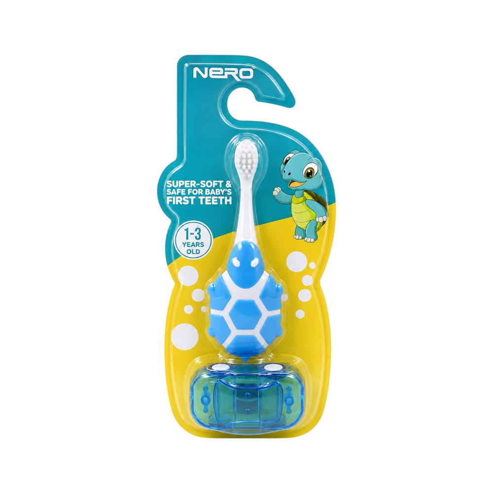 NERO KIDS TOOTH BRUSH TURTLE K-509 1-3 YEARS