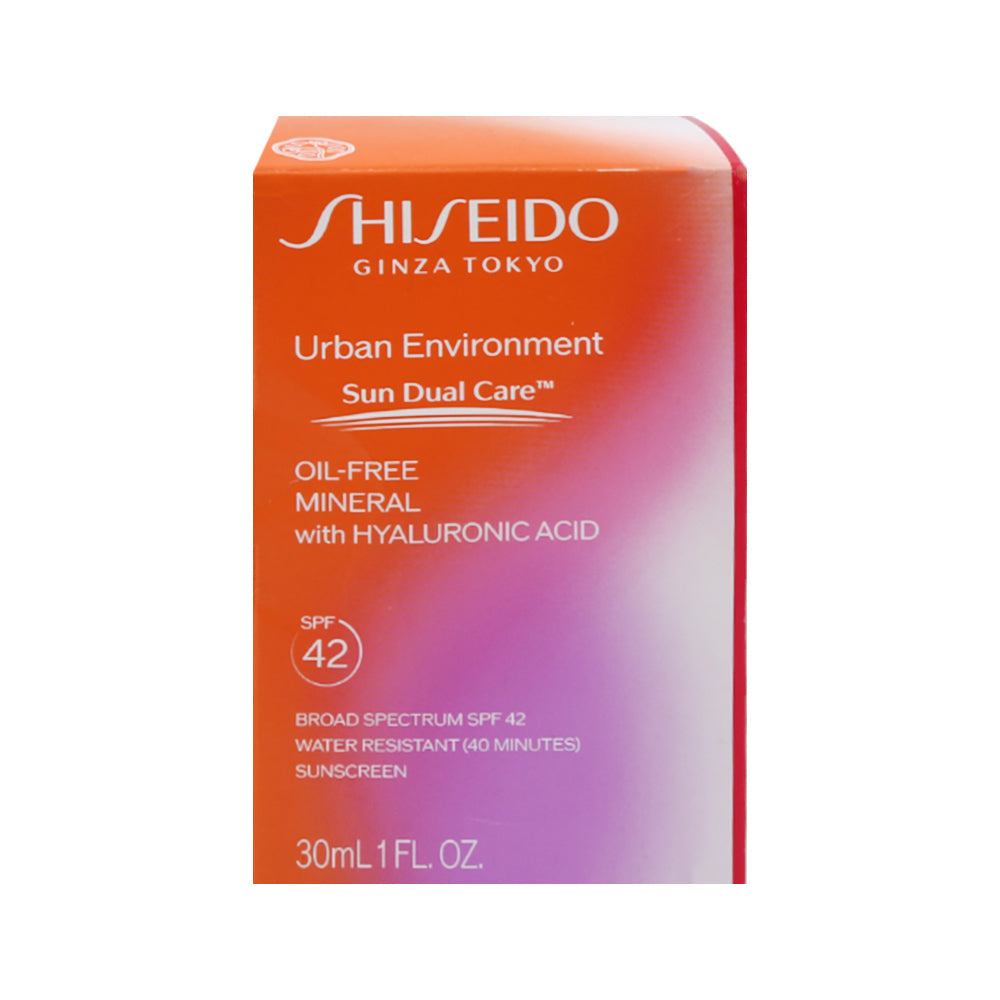 SHISEIDOOIL FREE MINRAL WITH HYALURONIC ACID SPF42 30ML