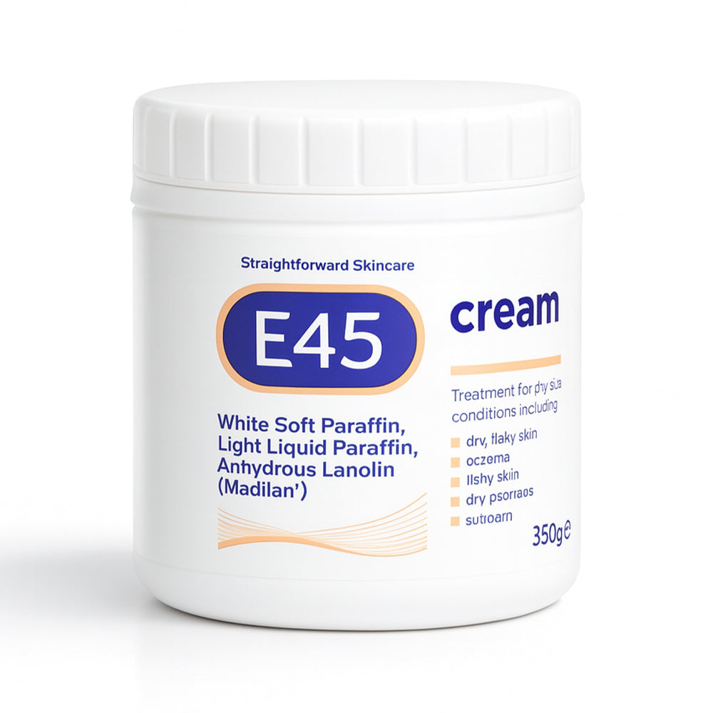 E45 CREAM JAR DRY SKIN 350 GM