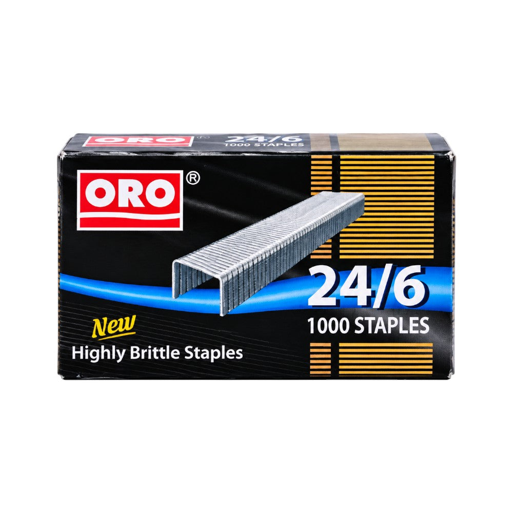 ORO STAPLER PIN 24/6 1000 STAPLES