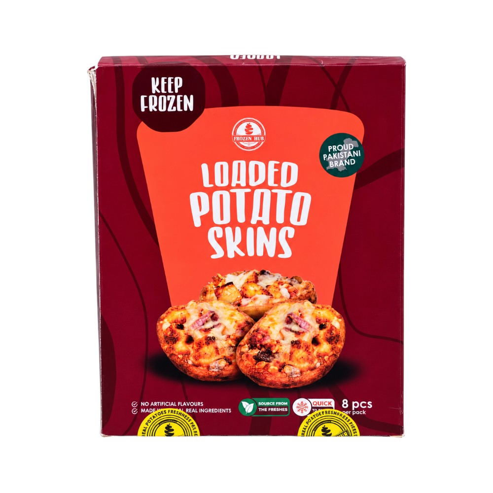 FROZEN HUB LOADED POTATO SKINS 8 PCS