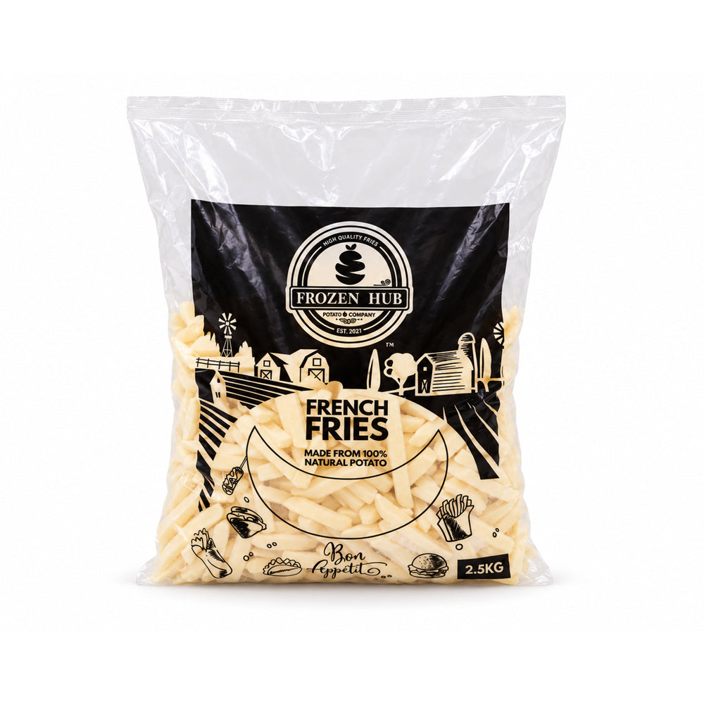FROZEN HUB FRENCH FRIES 2.5 KG