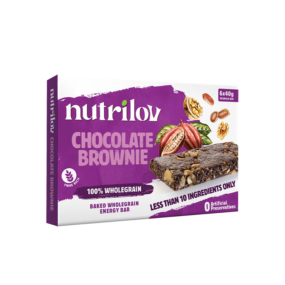 Nutri Lov Nutrilov Chocolate Brownie 6 Bar