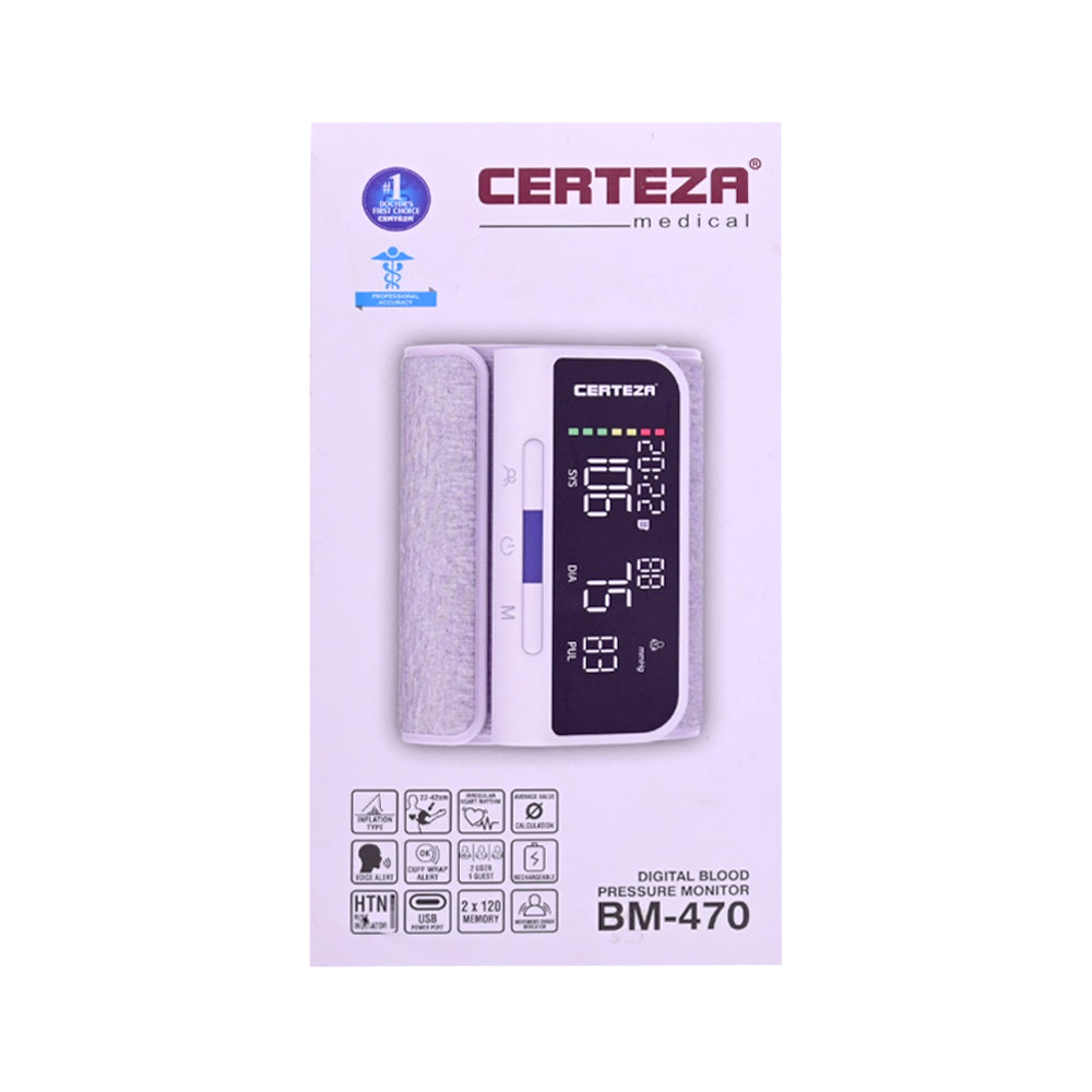 CERTEZA BP MONITOR BM470