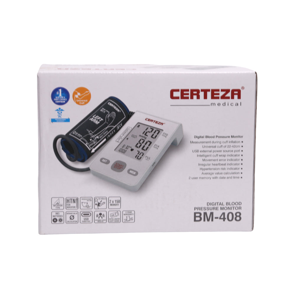 CERTEEZA BLOOD PRESSURE OPERATER BM408