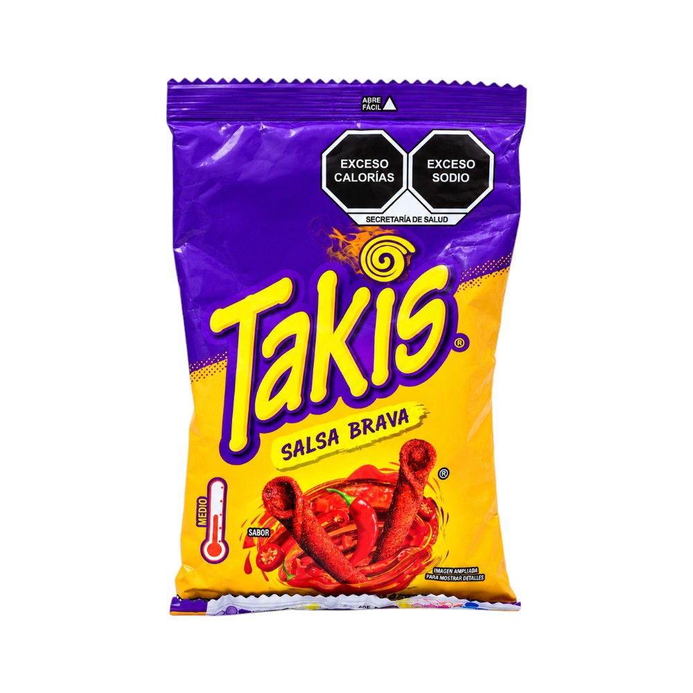TAKIS CHIPS SALSA BRAVA 70GM