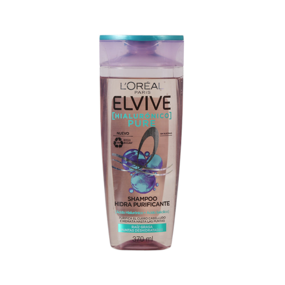 LOREAL ELVIVE SHAMPOO HIDRA PURIFICANTE 370 ML