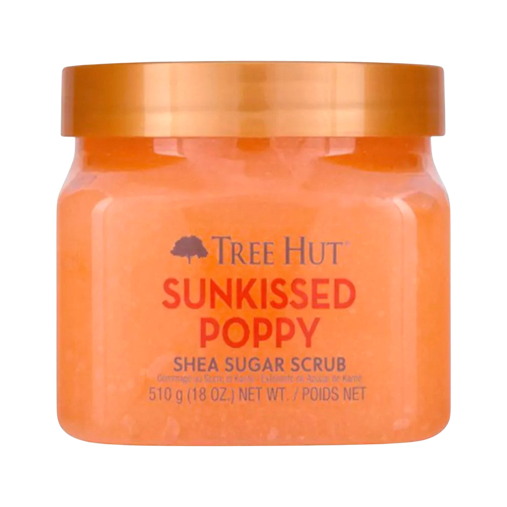 TREE HUT SUNKISSED POPPY SHEA SUGAR SCRUB 510G