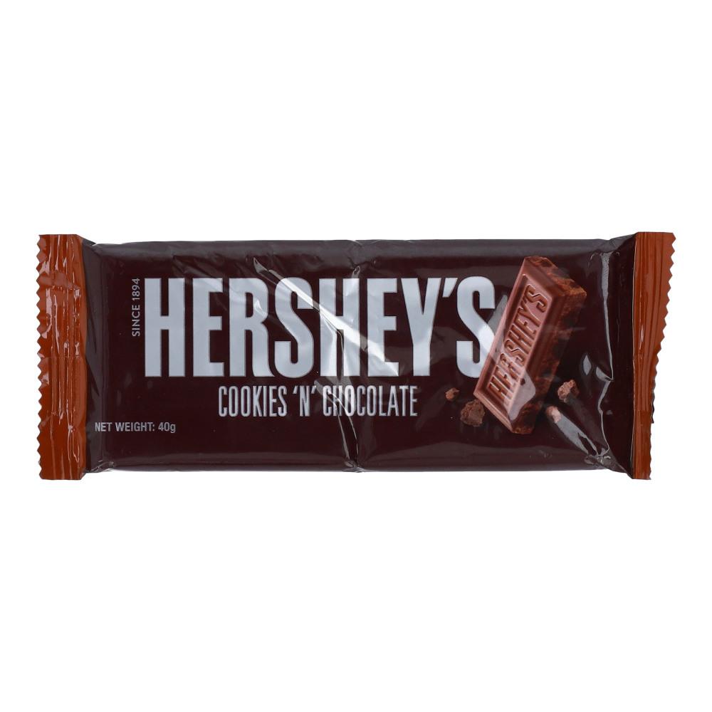 HERSHEYS CHOCOLATE DARK COOKIES N CHOCOLATE 40 GM