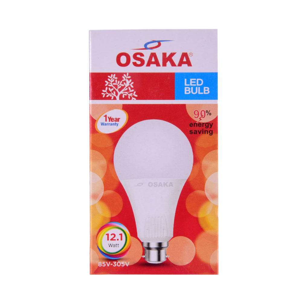 OSAKA 12.1 WATT DAY LIGHT LED BULB B22 – Al-Fatah