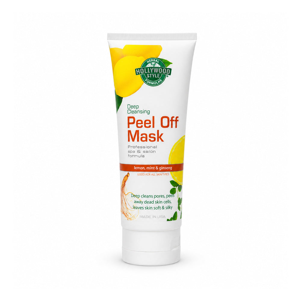 HOLLYWOOD STYLE PEEL OFF MASK LEMON MINT AND GINSENG 150 ML