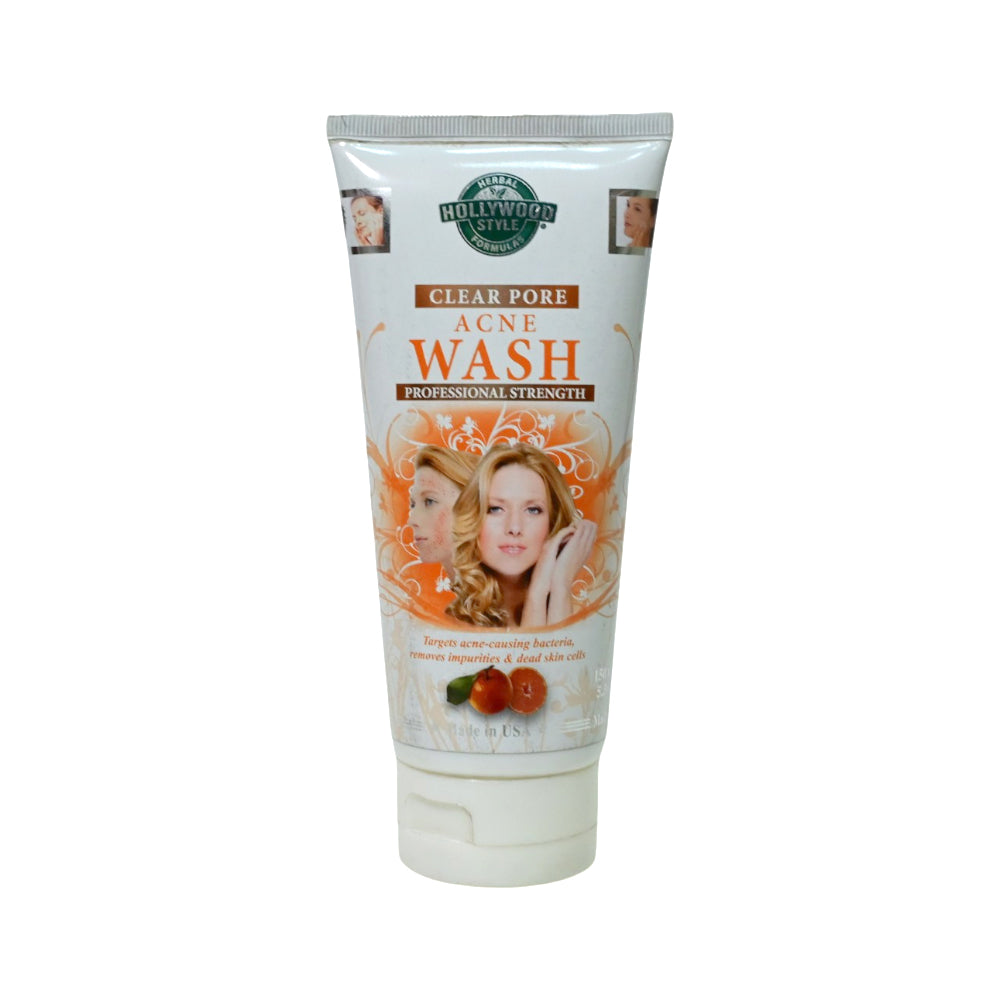 HOLLYWOOD STYLE ACNE FACE WASH CLEAR PORE 150 ML