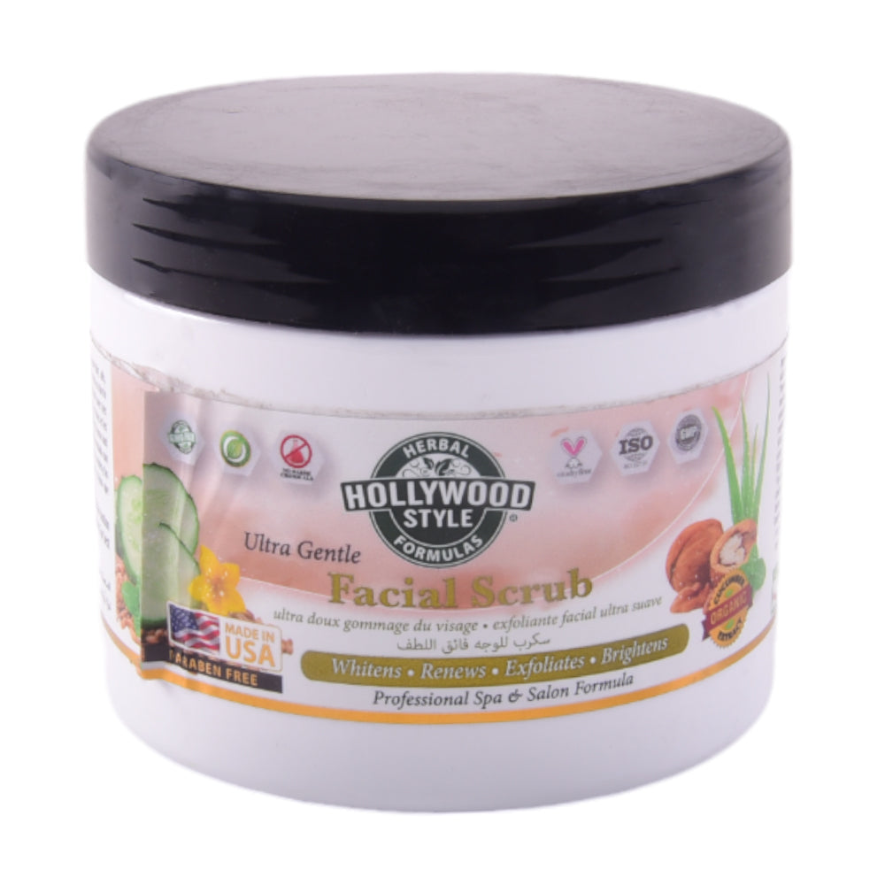 HOLLYWOOD STYLE FACIAL SCRUB ULTRA GENTLE 283 GM