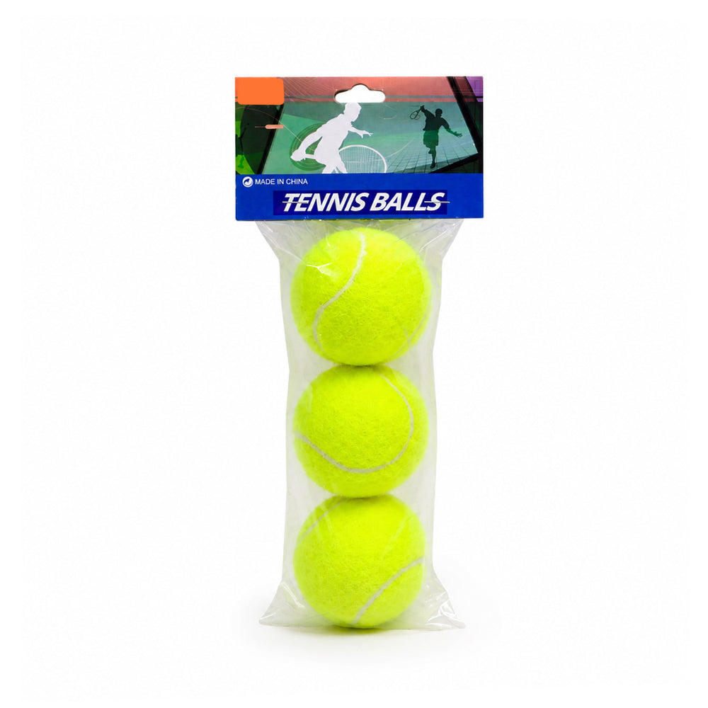 TENNIS BALL 3PC SET PVC PACK  IR