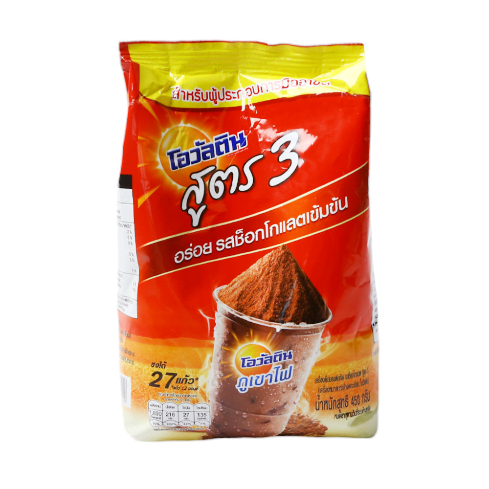 OVALTINE CHOCOLATE FORMULA 3 INSTANT POUCH 450 GM
