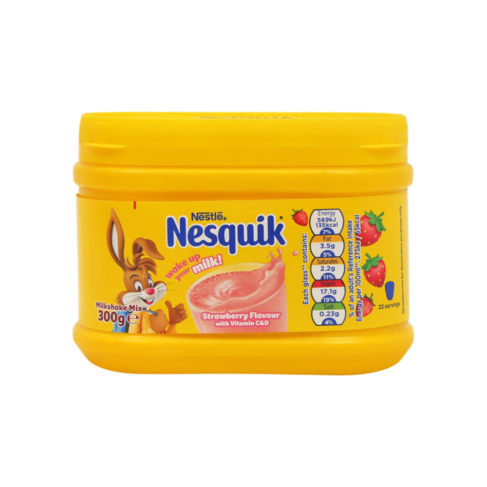 NESTLE NESQUIK POWDER STARWBERRY FLAVOUR 300 GM