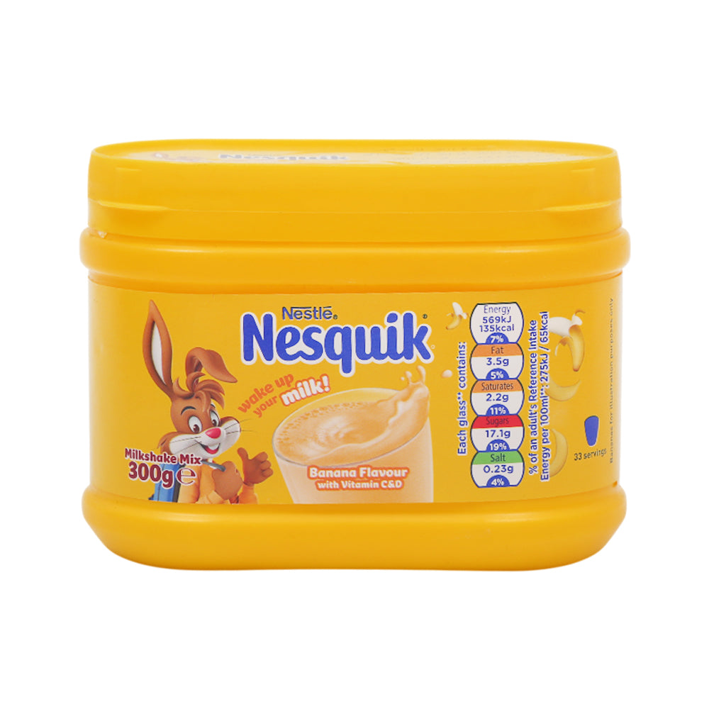 NESTLE NESQUIK DRINKING POWDER BANANA FLAVOUR 300 GM