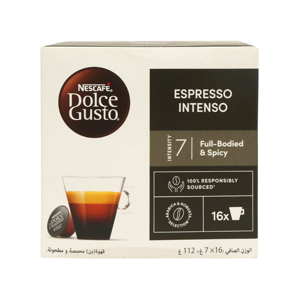 NESCAFE COFFEE DOLCE GUSTO ESPRESSO FULL-BODIED & SPICY 112
