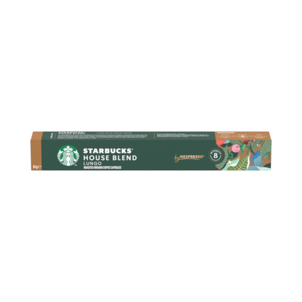 STARBUCKS COFFEE HOUSE BLEND LUNGO 57 GM