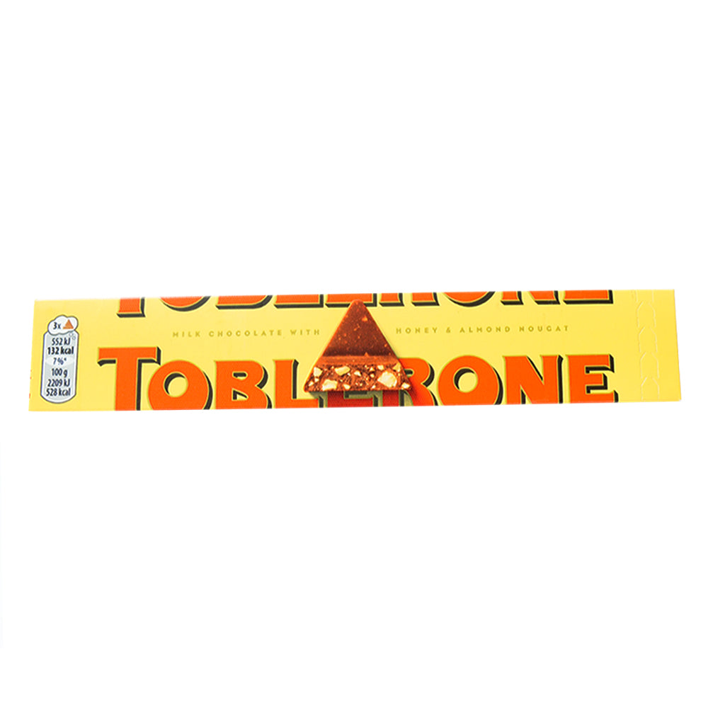TOBLERONE MILK CHOCOLATE WITH HONEY ALMOND 100 GM