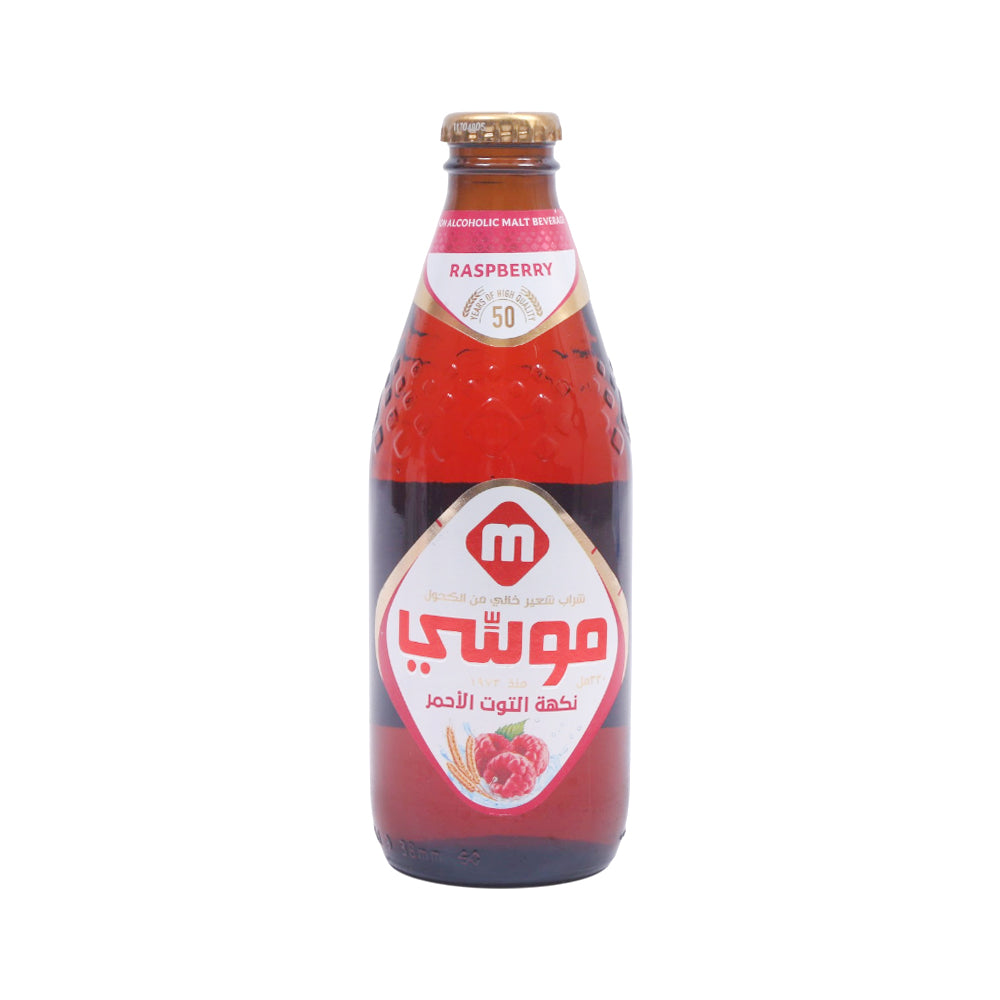 MOUSSY DRINK MALT RASPBERRY 330 ML