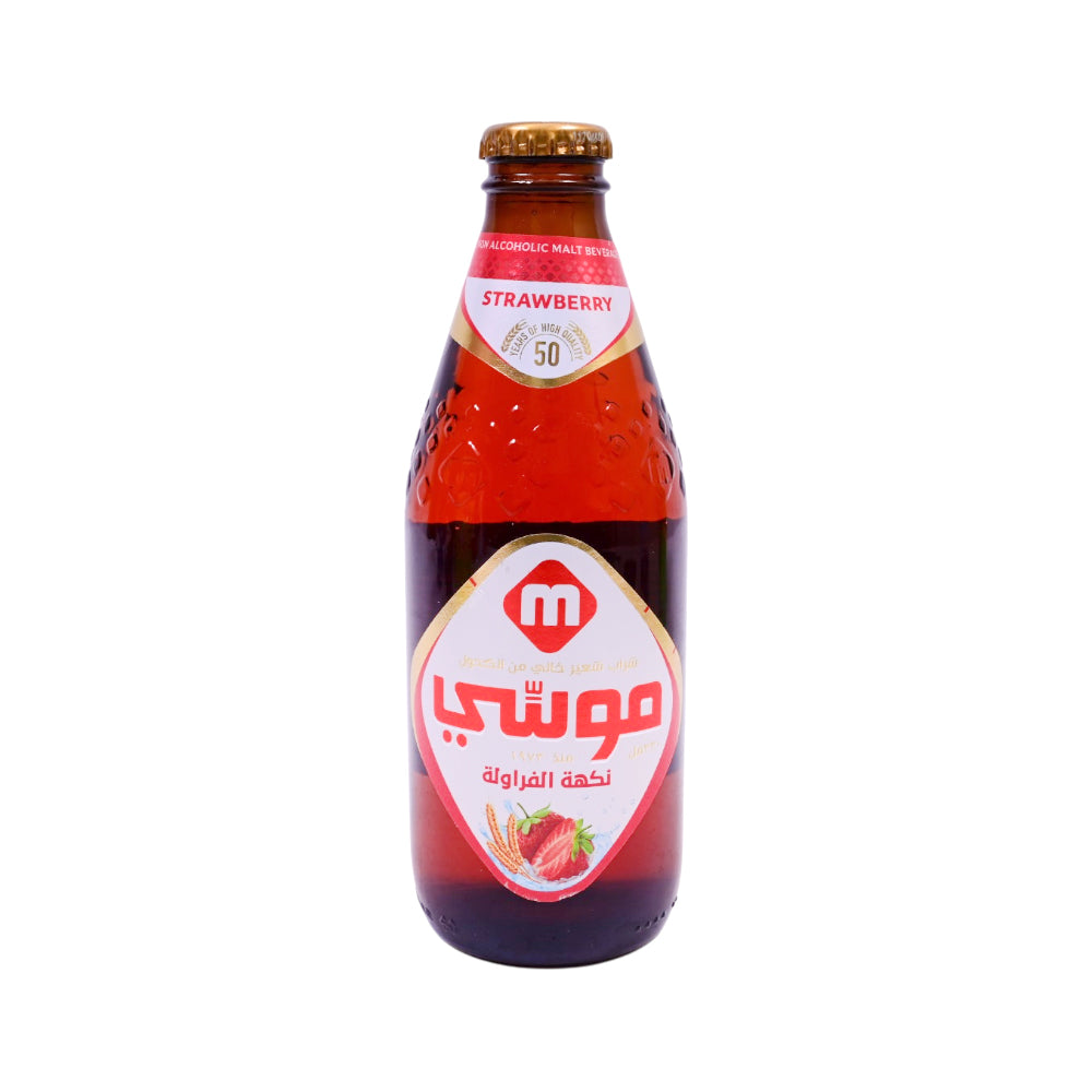 MOUSSY DRINK MALT STRAWBERRY 330 ML